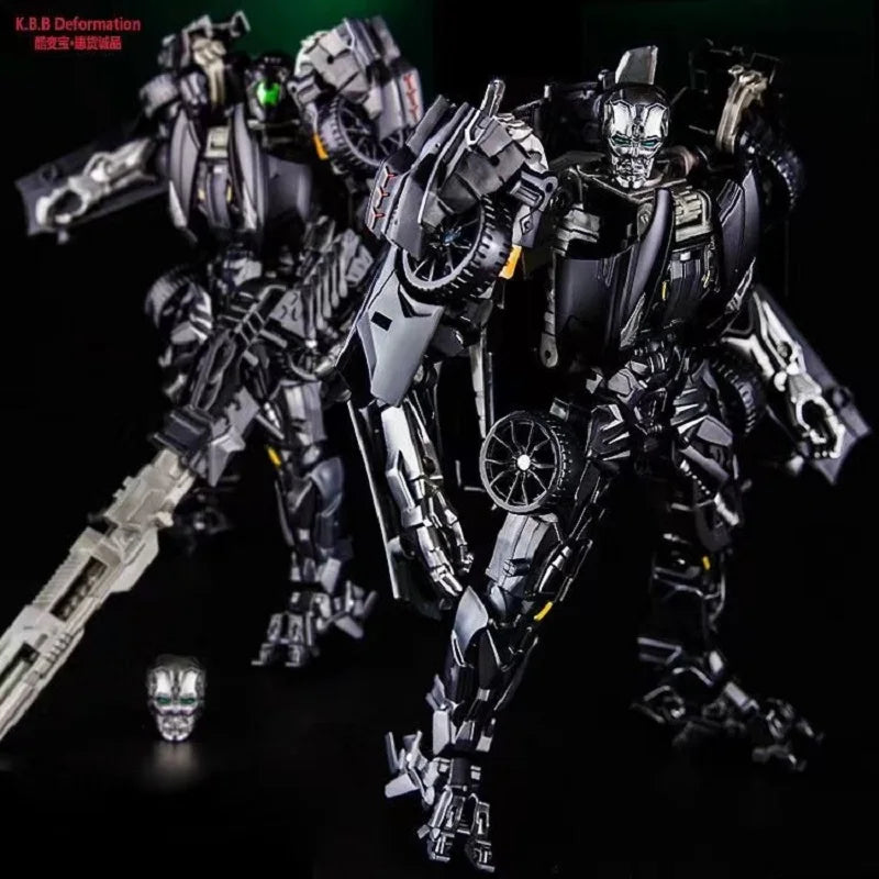 Dark Lockdown Transformation Robot Car